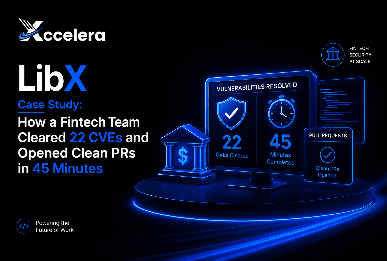 LibX Case Study: How a Fintech Team Cleared 22 CVEs and Opened Clean PRs in 45 Minutes