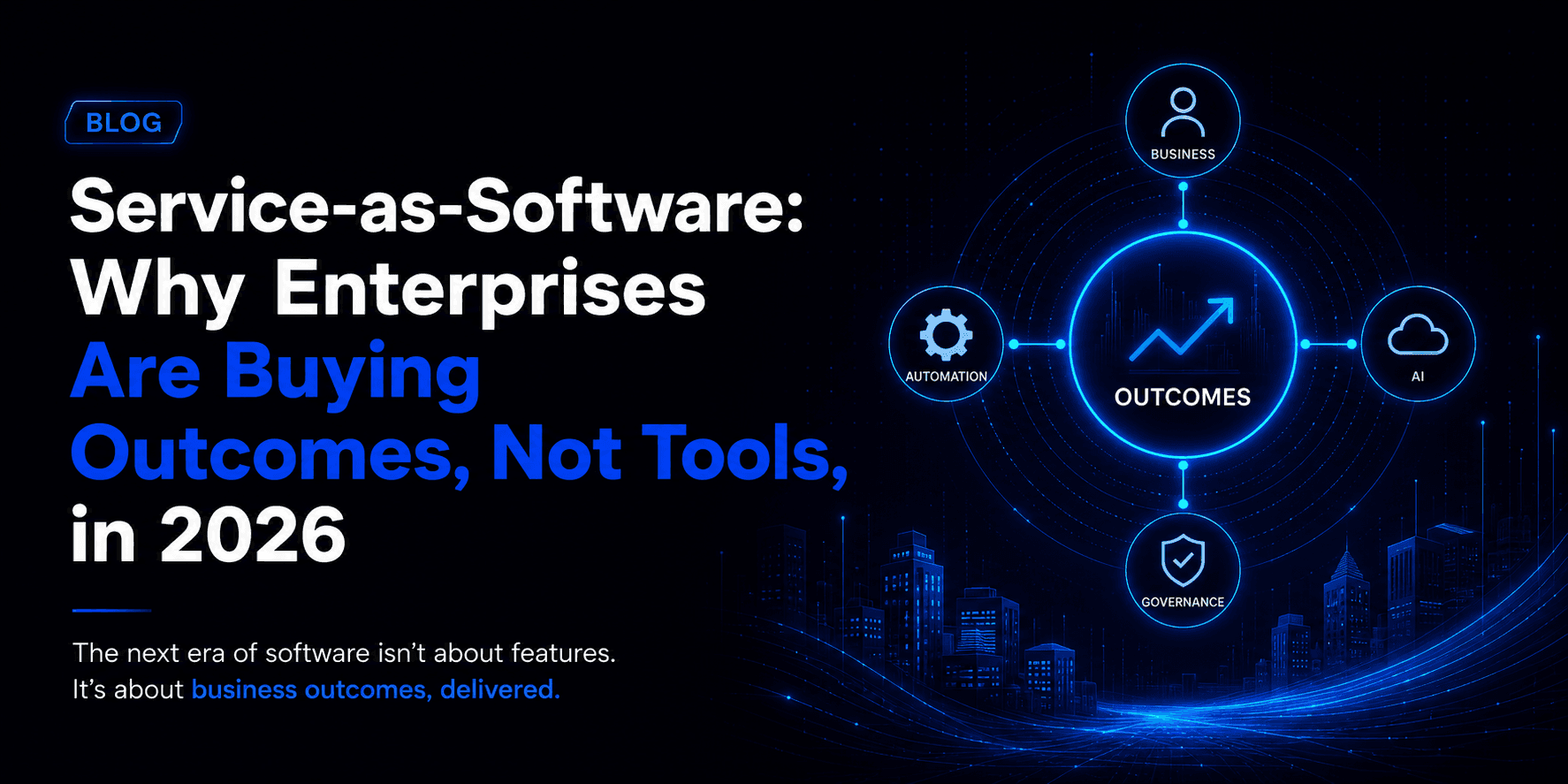 Service as Software: Why Enterprises Buy Outcomes in 2026